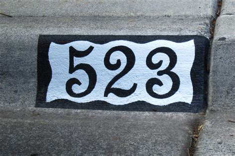 metallic paint for house numbers|how to repaint house numbers.